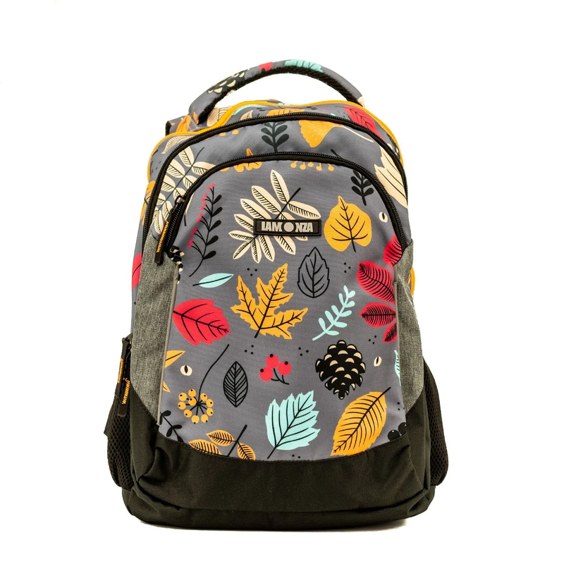 Rucsac scoala Lamonza Savana, 44x32x19 cm
