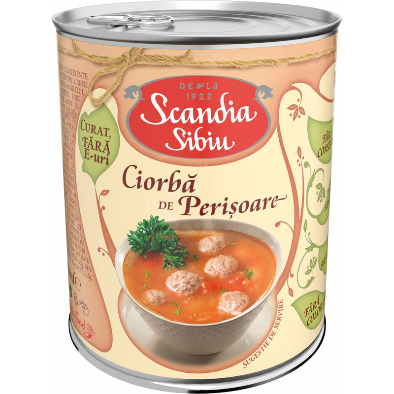 Scandia Sibiu Ciorba de perisoare 400g