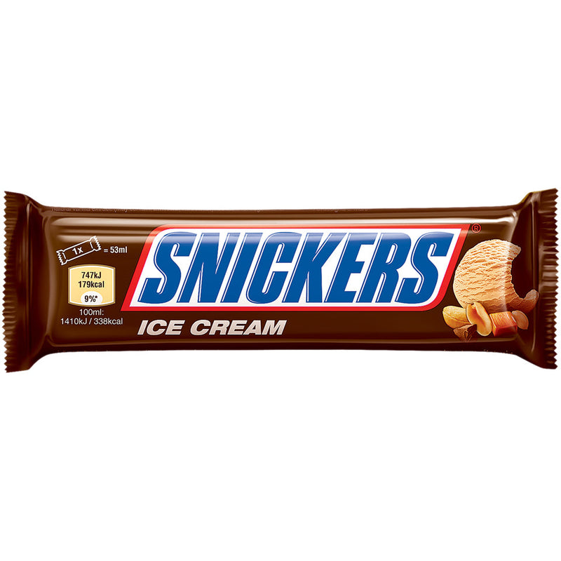 Snickers Inghetata cu arahide si caramel 53ml