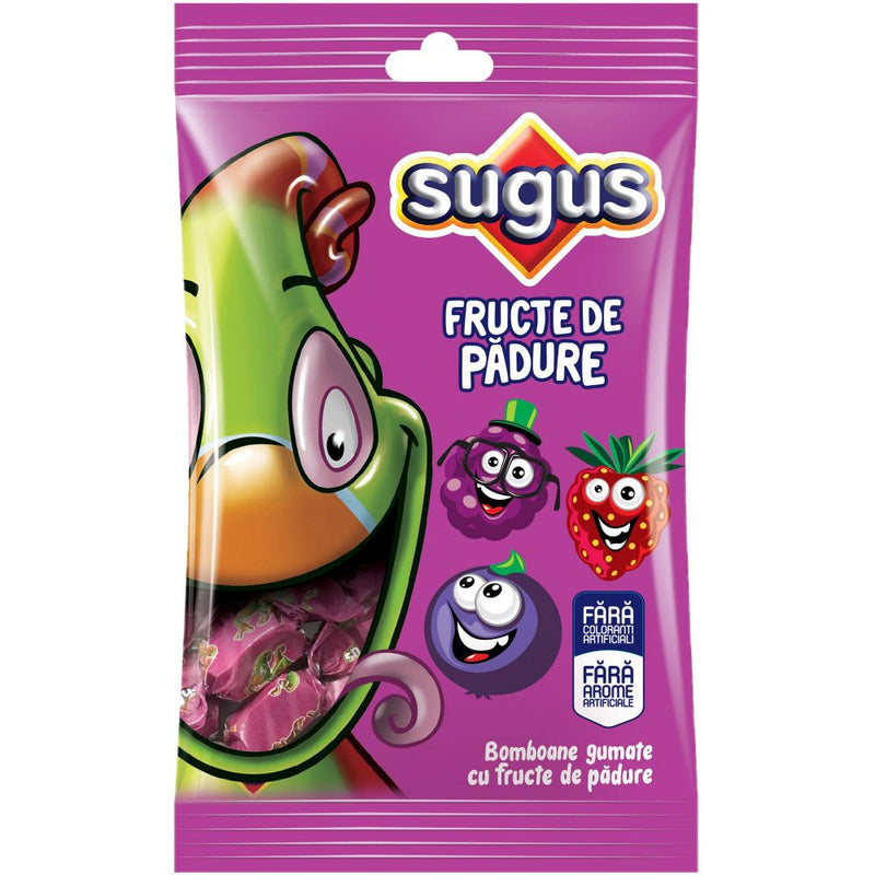 Sugus Bomboane gumate cu aroma de fructe de padure 80g