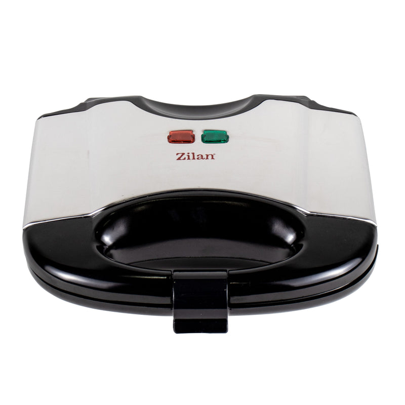 Sandwich-maker Zilan ZLN-8143, model grill, 750W, negru/inox