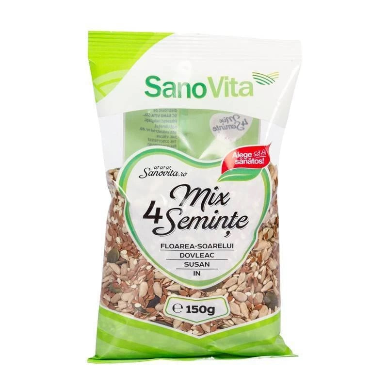 Sanovita Mix 4 seminte, 150g