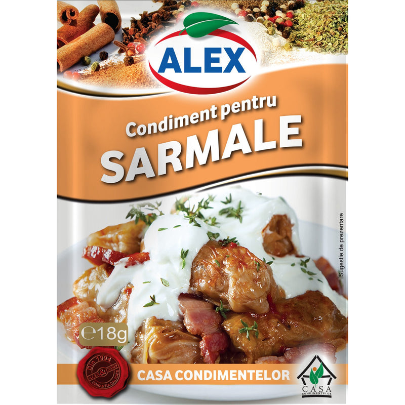 Alex amestec condimentar pentru sarmale 18g