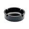 Black round ashtray Selena 105mm