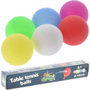Table tennis ball set, 6 pieces