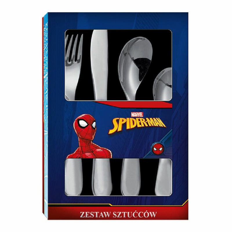 Set tacamuri din inox pentru copii Spidey Spiderman, 4 piese