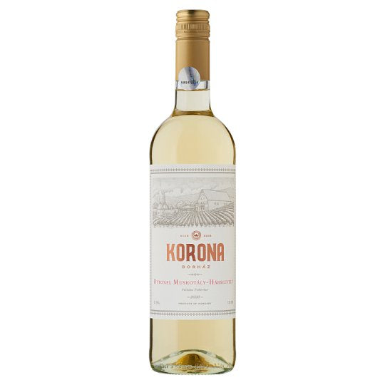 Egri Korona Borhaz Muscat otonel vin alb demidulce, 0.75L