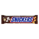 Snickers mliječna čokolada sa svježe prženim kikirikijem 2 x 37,5 g (75 g)