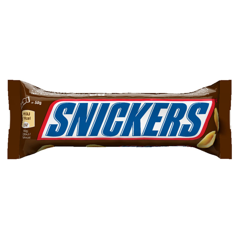 Snickers ciocolata cu lapte cu arahide proaspat prajite 50 g