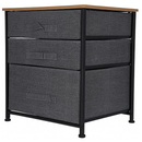 Comoda metalica cu 3 sertare TB69, 48x40x53 cm, gri