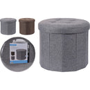 Taburet cu spatiu de depozitare 45x45x39 cm