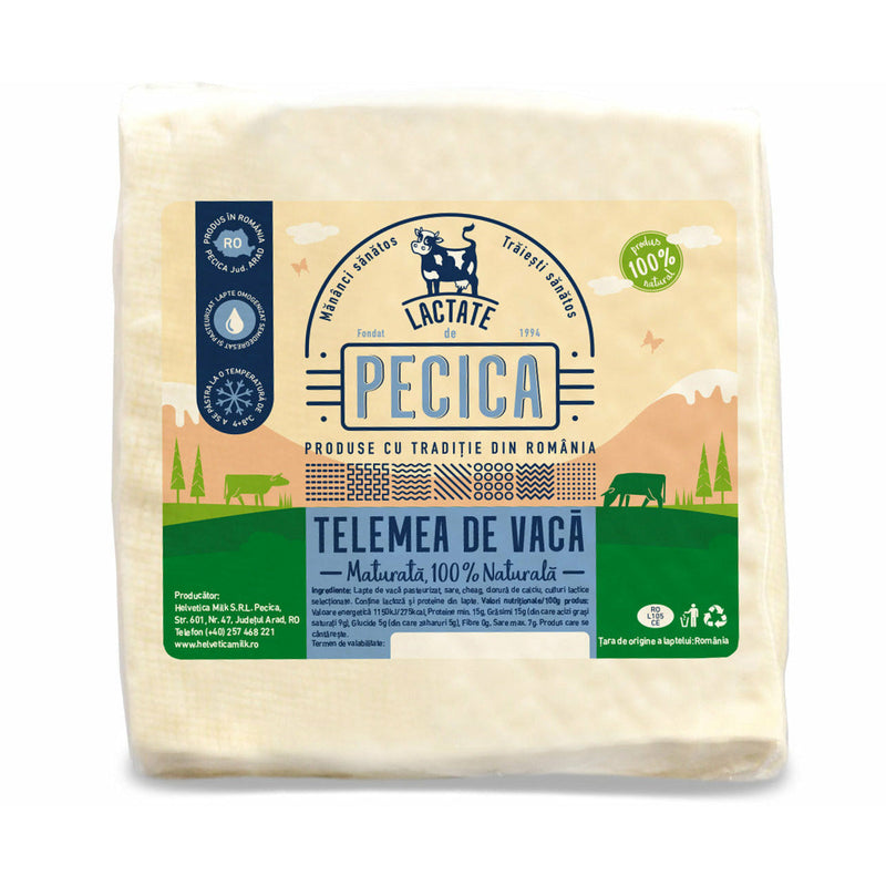 Lactate de Pecica Telemea de vaca maturata per kg