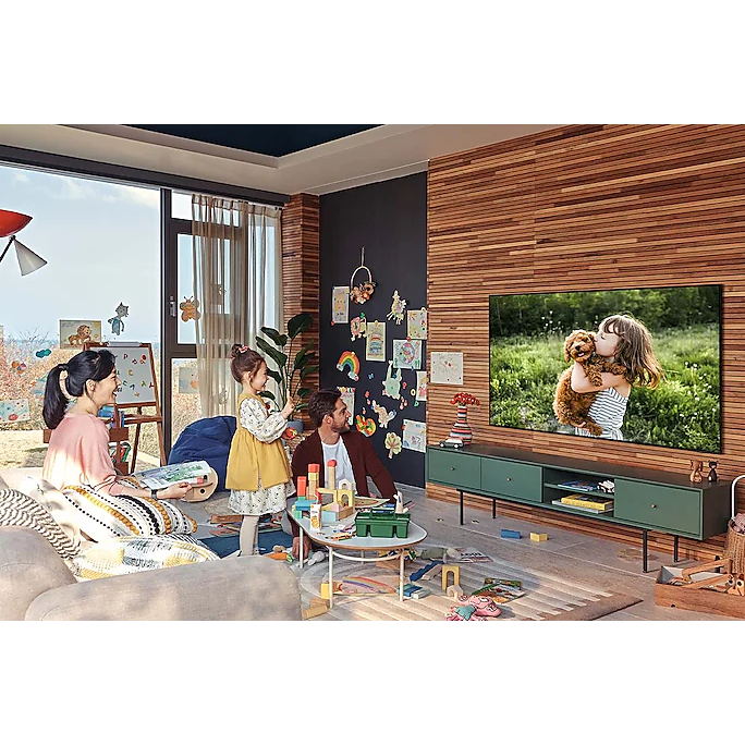 Televizor QLED Smart Samsung QE43Q60AAUXXH, Ultra HD 4K, HDR, Clasa G, 108 cm