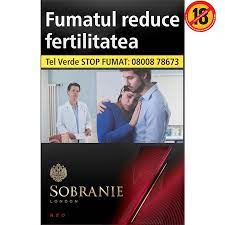 Tigari Sobranie Collection Red