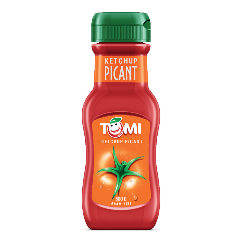 Tomi Ketchup picant, 500 g