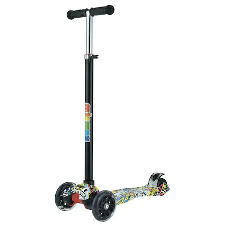 Trotineta pliabila cu roti luminoase pentru copii Micmax MM04