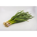 Green garlic, for binding