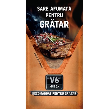 V6BBQ Sare afumata pentru gratar 40g