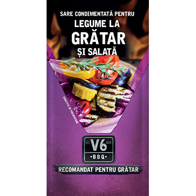 V6BBQ Sare condimentata pentru legume la gratar si salata 40g