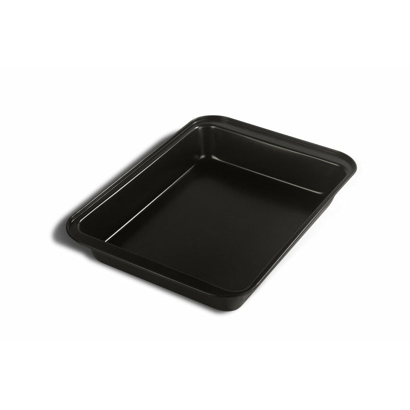 Vanora Home Tava pentru copt 37.5x25.5x5 cm, teflon, negru