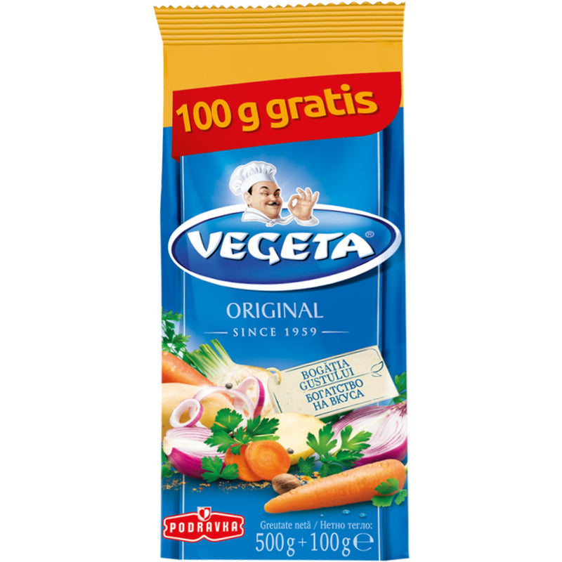 Vegeta baza pentru mancare cu legume 500g + 100g gratis