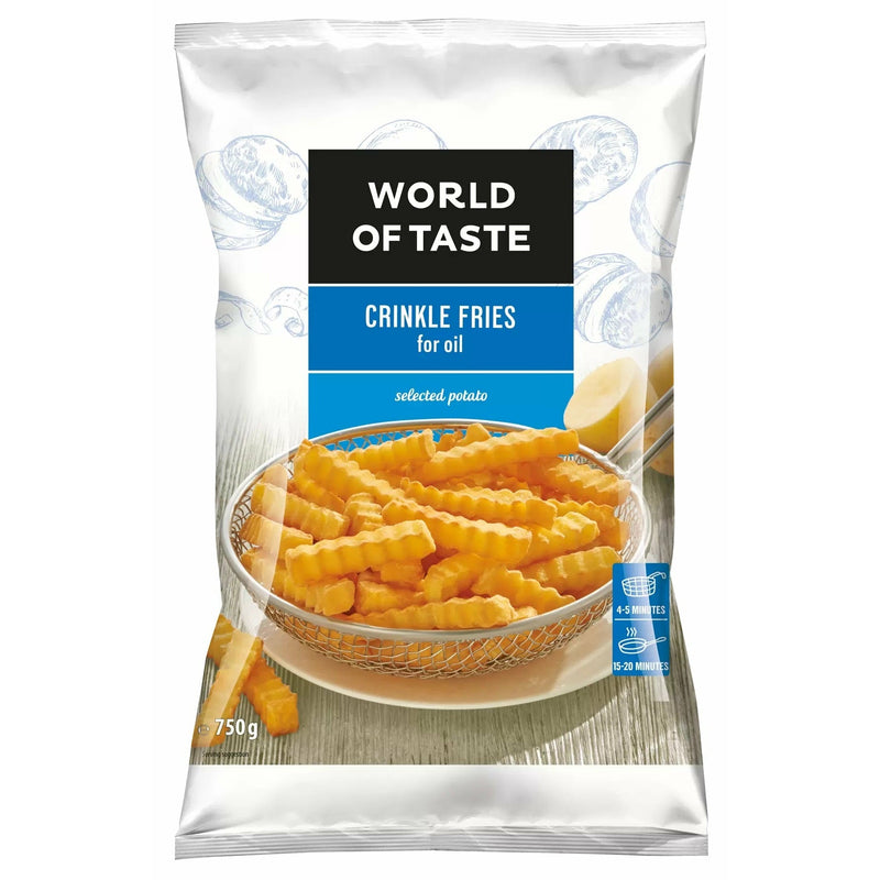 World of Taste Cartofi ondulati 750g