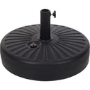 Baza umbrela de soare Pro Garden, 22L, 51x12 cm, poliester negru