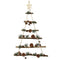 Божићна декорација у облику дрвета, ИЗБ003950
