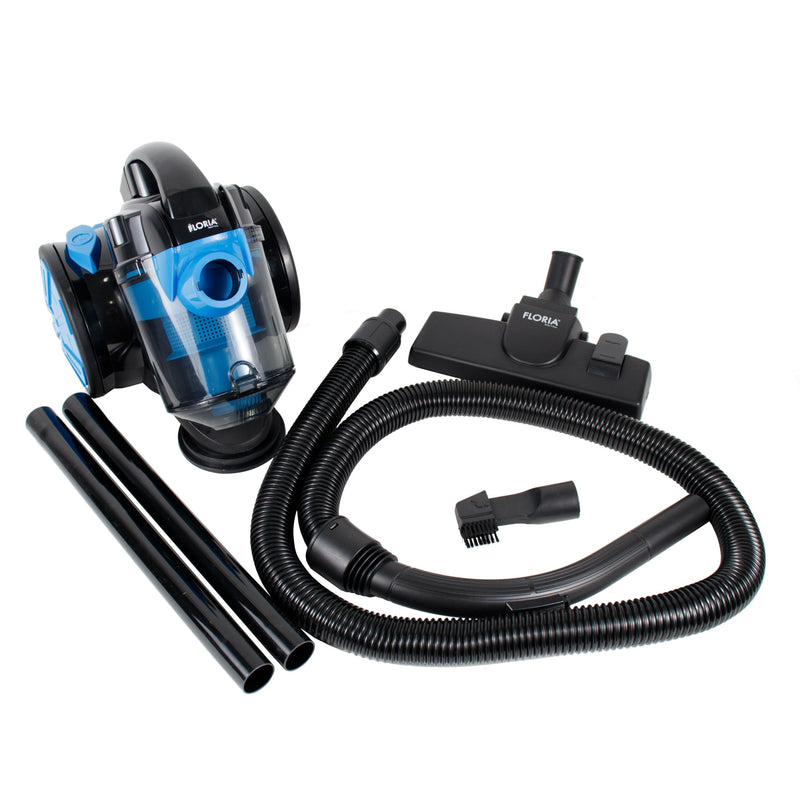 Zilan Aspirator fara sac cu filtru HEPA Floria ZLN-3468, 700W, furtun rotativ 360 grade, capacitate colectare 2.5L