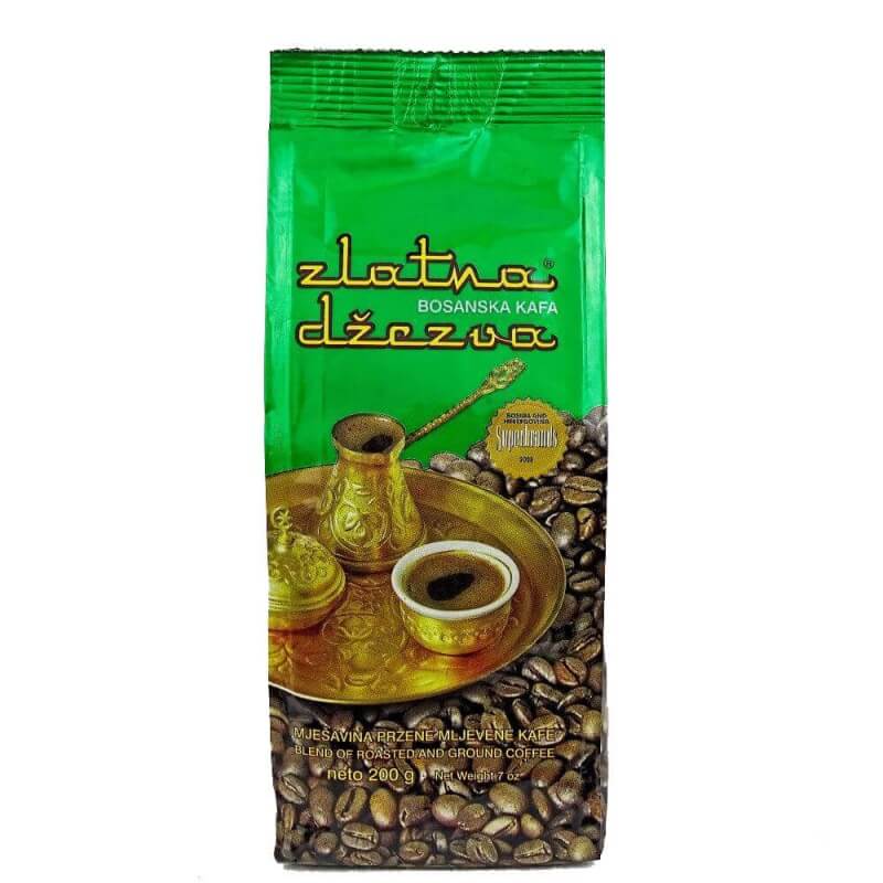 Zlatna Dzezva cafea prajita si macinata, 200g