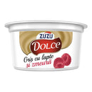 Zuzu Dolce Gris cu lapte si zmeura, 150g