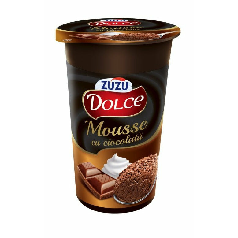 Zuzu Dolce Mousse de lapte cu ciocolata, 100g