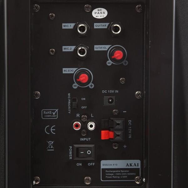 Akai Boxa portabila SS023A-X10, Negru