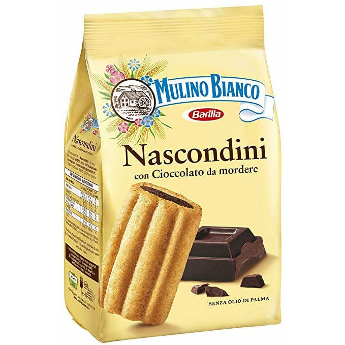 Mulino Bianco Nascondini biscuiti cu miez de ciocolata, 330g