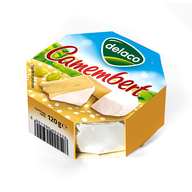 Delaco branza camembert 120g