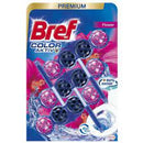 Bref Odorizante de toaleta Color Aktiv + Flower, 3x50g
