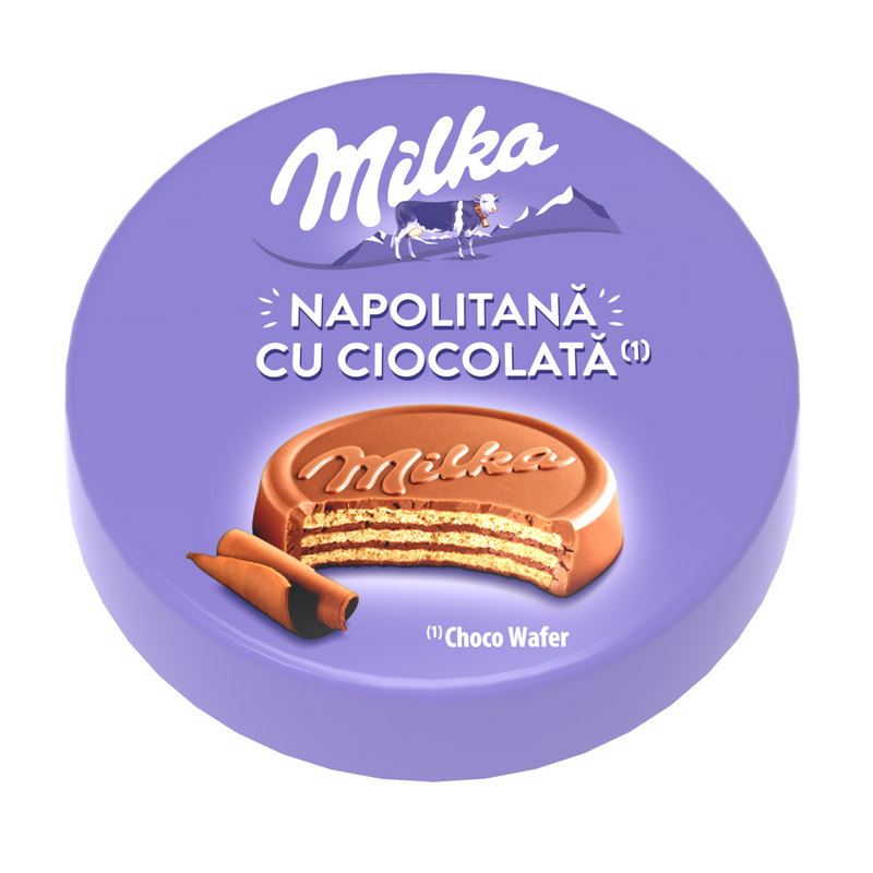 Milka Choco Wafer napolitana cu ciocolata 30g