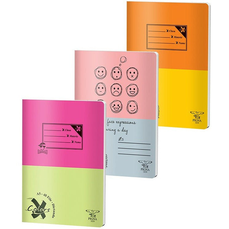 Pigna Caiet dictando Basic, A5, 48 file