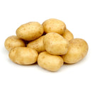 Neue weiße Kartoffeln pro kg