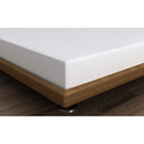 Patik King size bed sheet, 160 x 200 cm, white