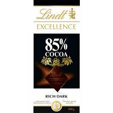 LINDT EXCELLENCE ciocolata extra fina amaruie 85%