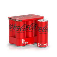 Coca-Cola Zero Zahar 6X0.33L doza