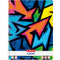 Herlitz Caiet de matematica cu spira A4, 80 file, motiv Neon Art