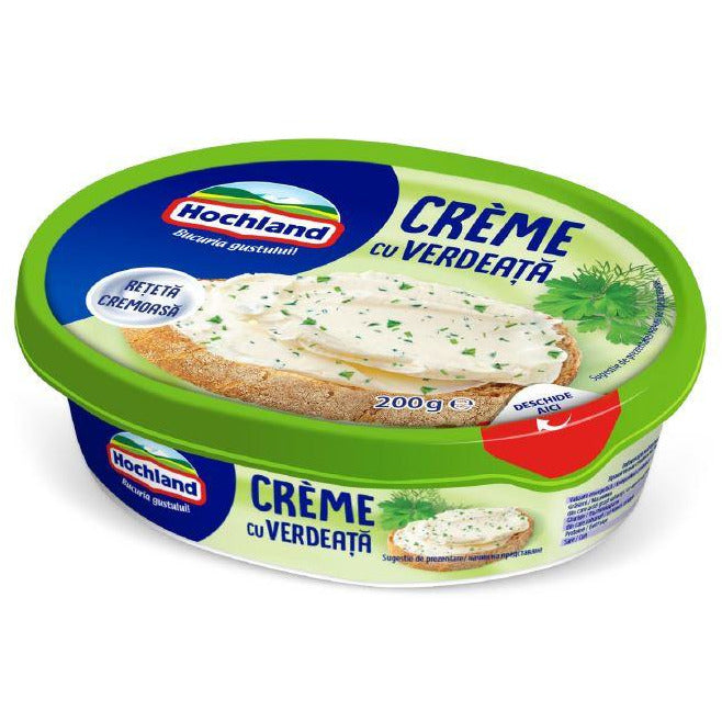 Hochland Creme crema de branza cu verdeata 200g