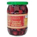 Arovit compot visine fara samburi, 580g