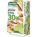 Belin ceai ghimbir si lime 30% ghimbir, 40 g