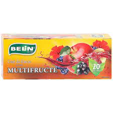 Belin ceai multifructe, 20 x 2 g