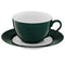 Aura Green porcelain coffee / tea set, 12 pieces, green
