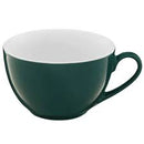 Aura Green porcelain coffee / tea set, 12 pieces, green