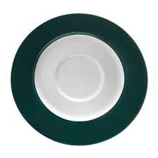 Set pentru cafea/ceai Aura Green din portelan, 12 piese, verde